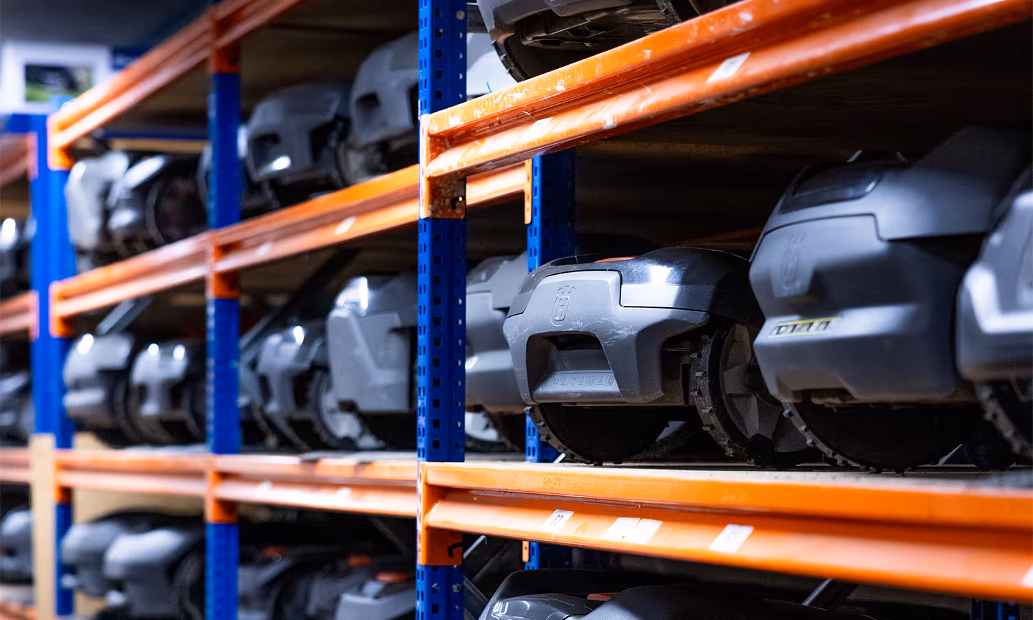 Vinterlagring hos Monsen Maskin.