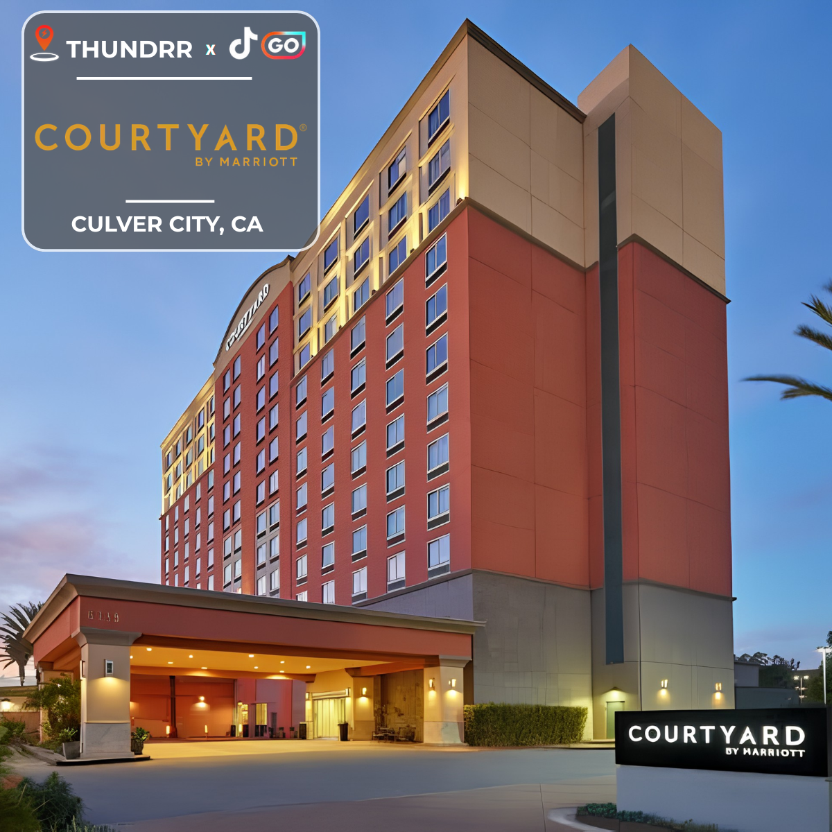 Filming at The Courtyard