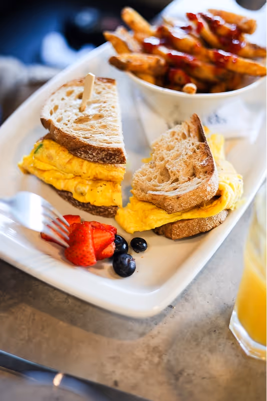 Breakfast Sandwich Portrait Eggsmart Collingwood