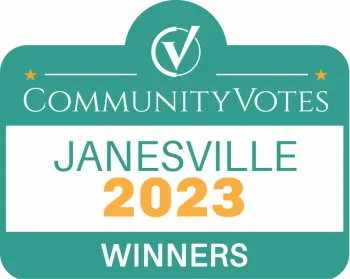 TREE WISEMEN RECEIVES WINNER OF JANESVILLE COMMUNITY VOTES AWARD FOR TREE SERVICE