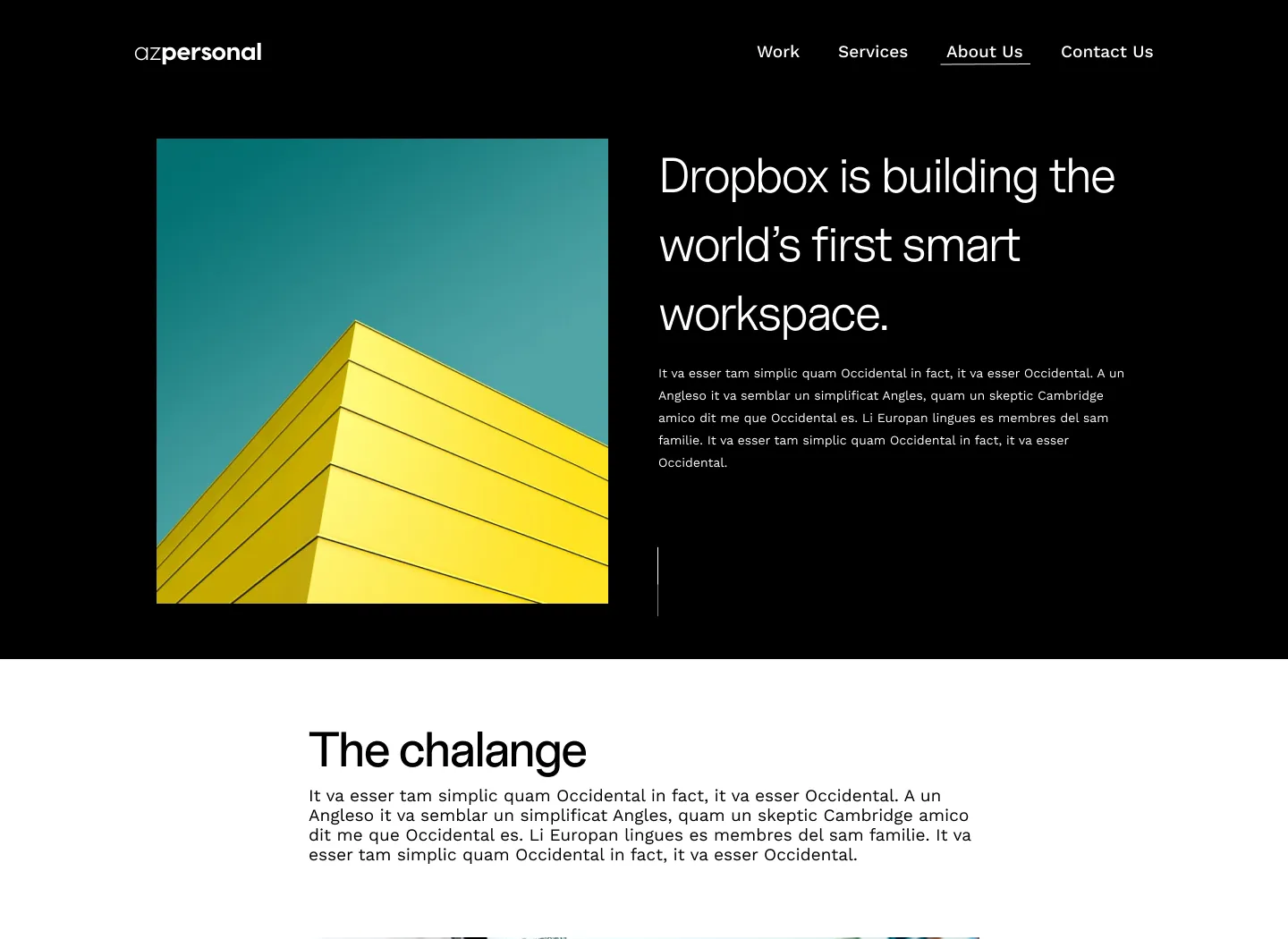 Portfolio Webflow Template - Ararat - Designed by Azwedo.com and Wedoflow.com