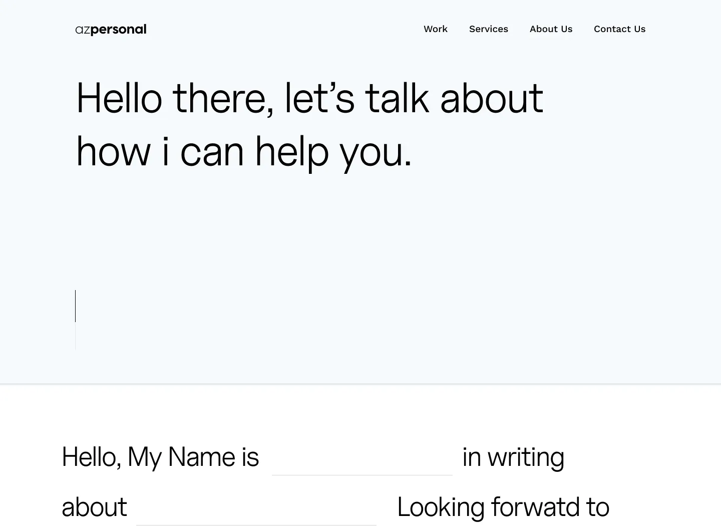 Portfolio Webflow Template - Ararat - Designed by Azwedo.com and Wedoflow.com