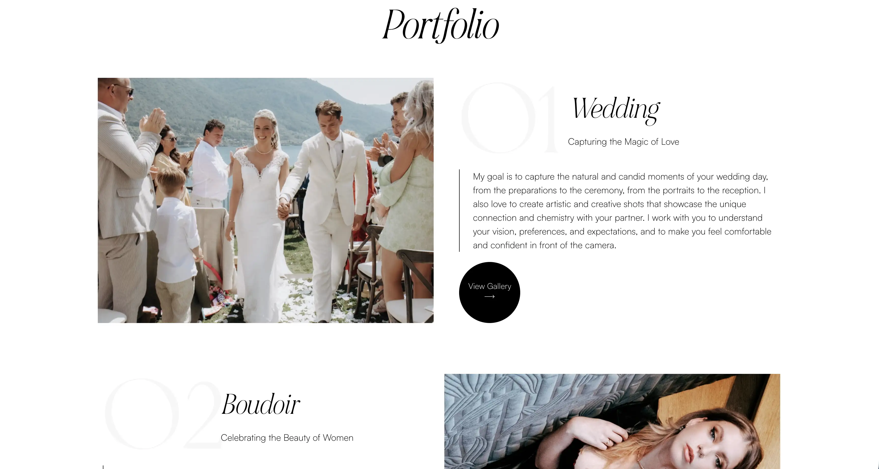 Bride and groom walking down the aisle outdoors, surrounded by applauding guests in a wedding ceremony.