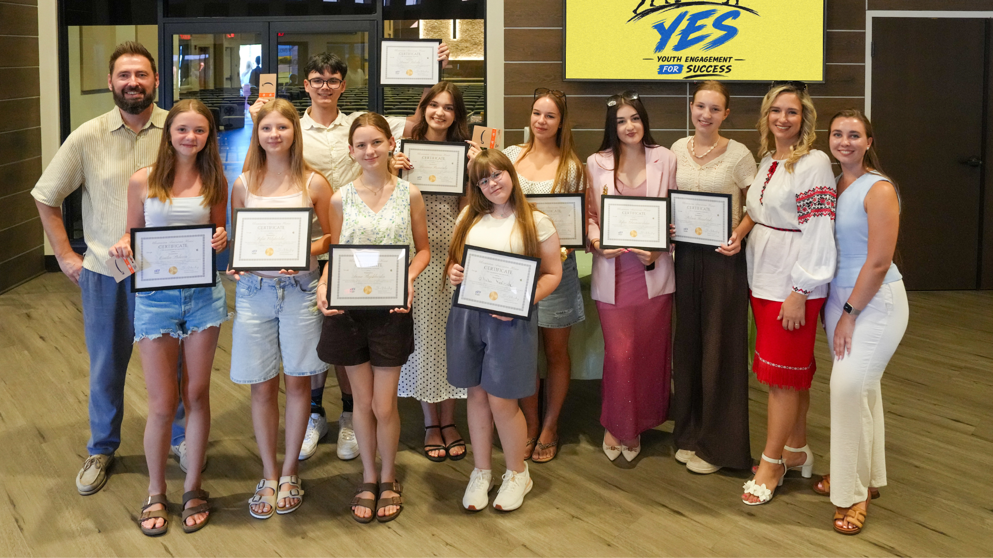 This Ukrainian Kolo became a special moment of recognition for the participants of the Youth Engagement for Success (YES) Program. Surrounded by family, friends, and community members, these young people celebrated the completion of an important chapter in their journey toward leadership, personal growth, and future success, receiving certificates, awards, and well-deserved recognition for their commitment and achievements.