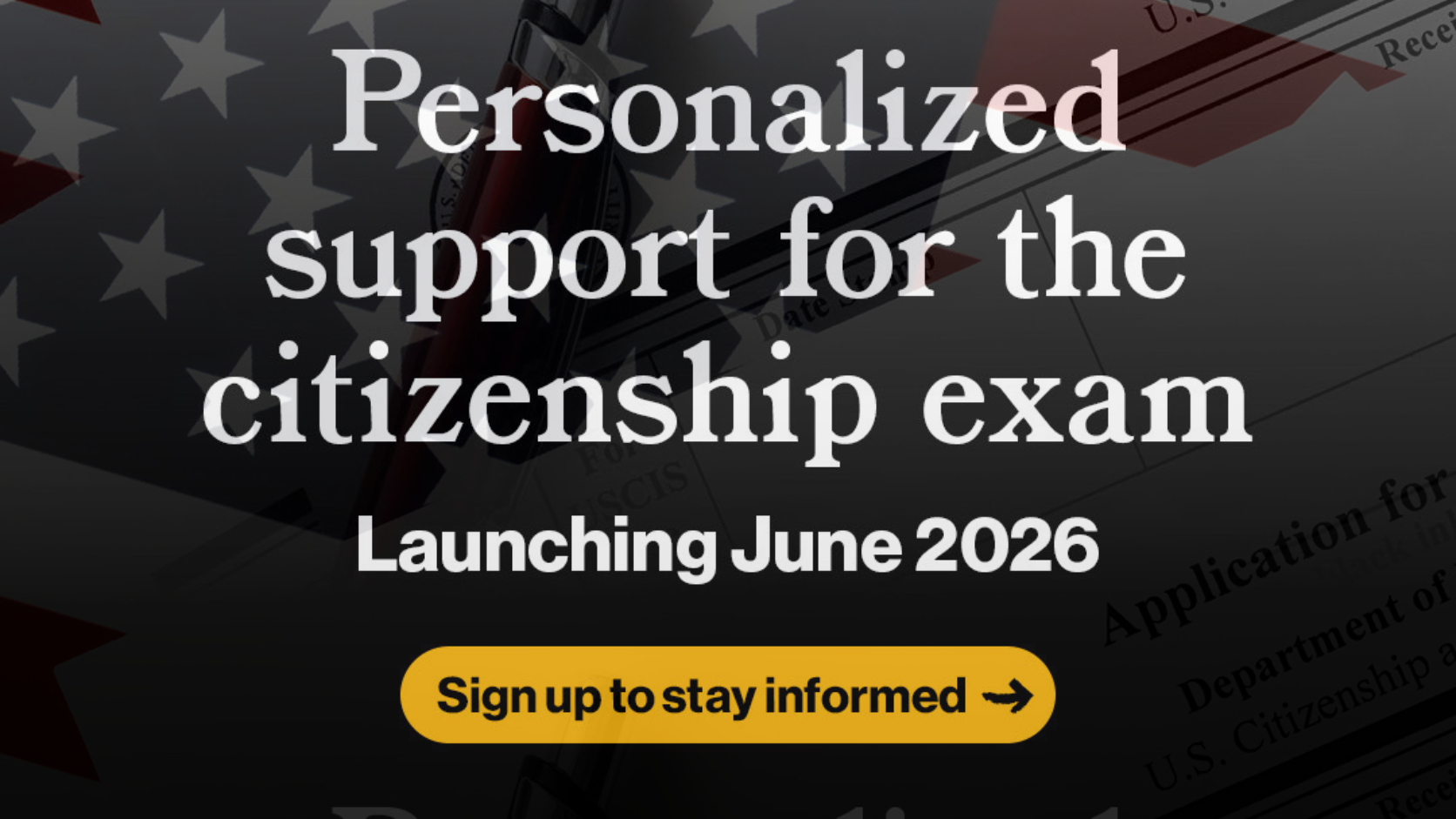 Ukrainian Green Card holders preparing for U.S. citizenship can now receive free one-on-one online support with English practice, citizenship test preparation, and mock interviews through a new Welcome.US program.