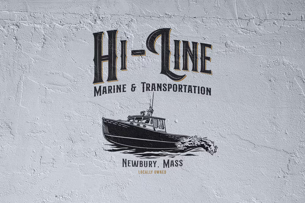 Hi-Line Marine & Transportation Logo