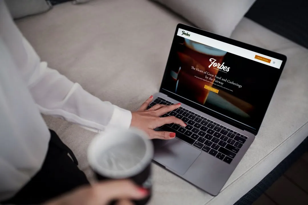 Forbes Tavern & Events Website Mockup