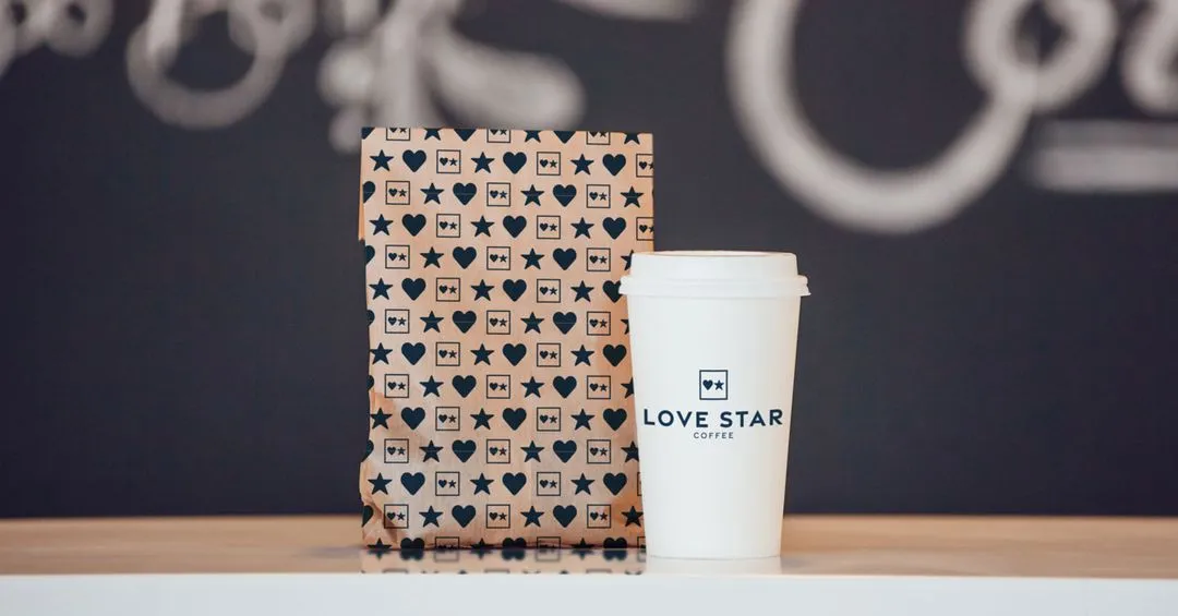 Love Star Coffee Packaging
