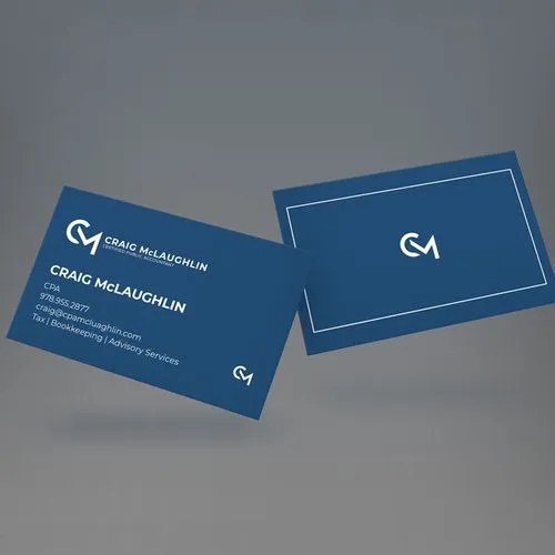 Craig McLaughlin CPA Business Card