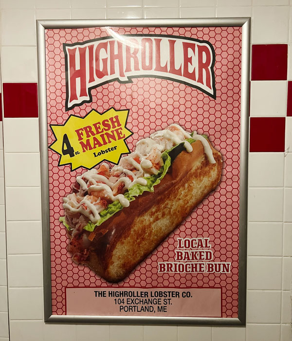 Highroller Lobster Co. Poster