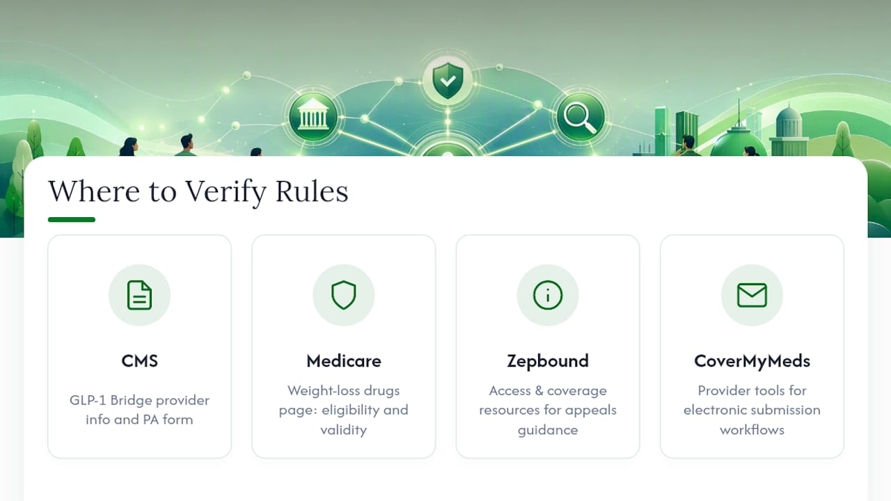 Where to Verify These Rules Directly — overview diagram