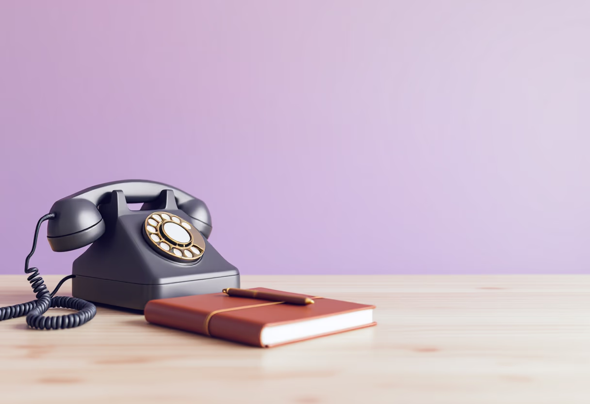 [background image] image of telephone and notepad (for a home inspector)