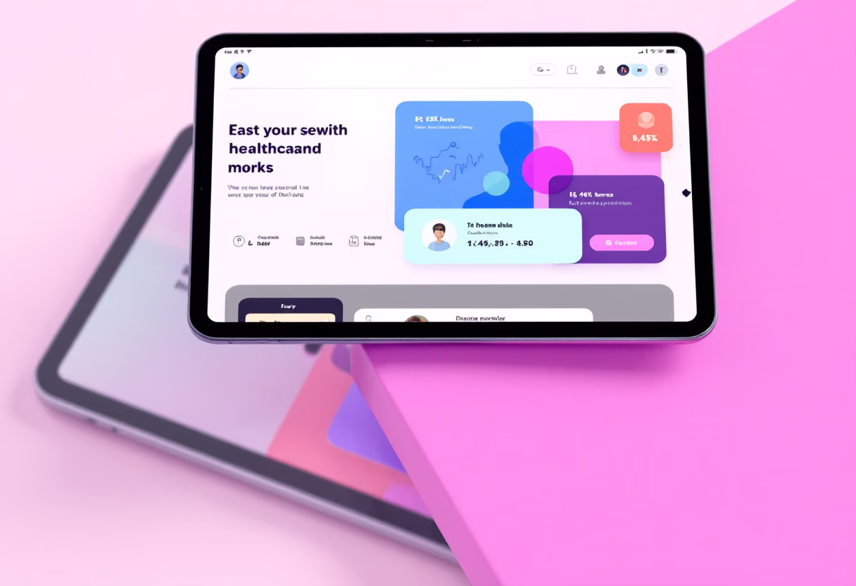 [interface] screenshot of an ai-driven healthcare application