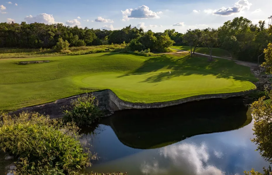 Falconhead Golf Club signature hole