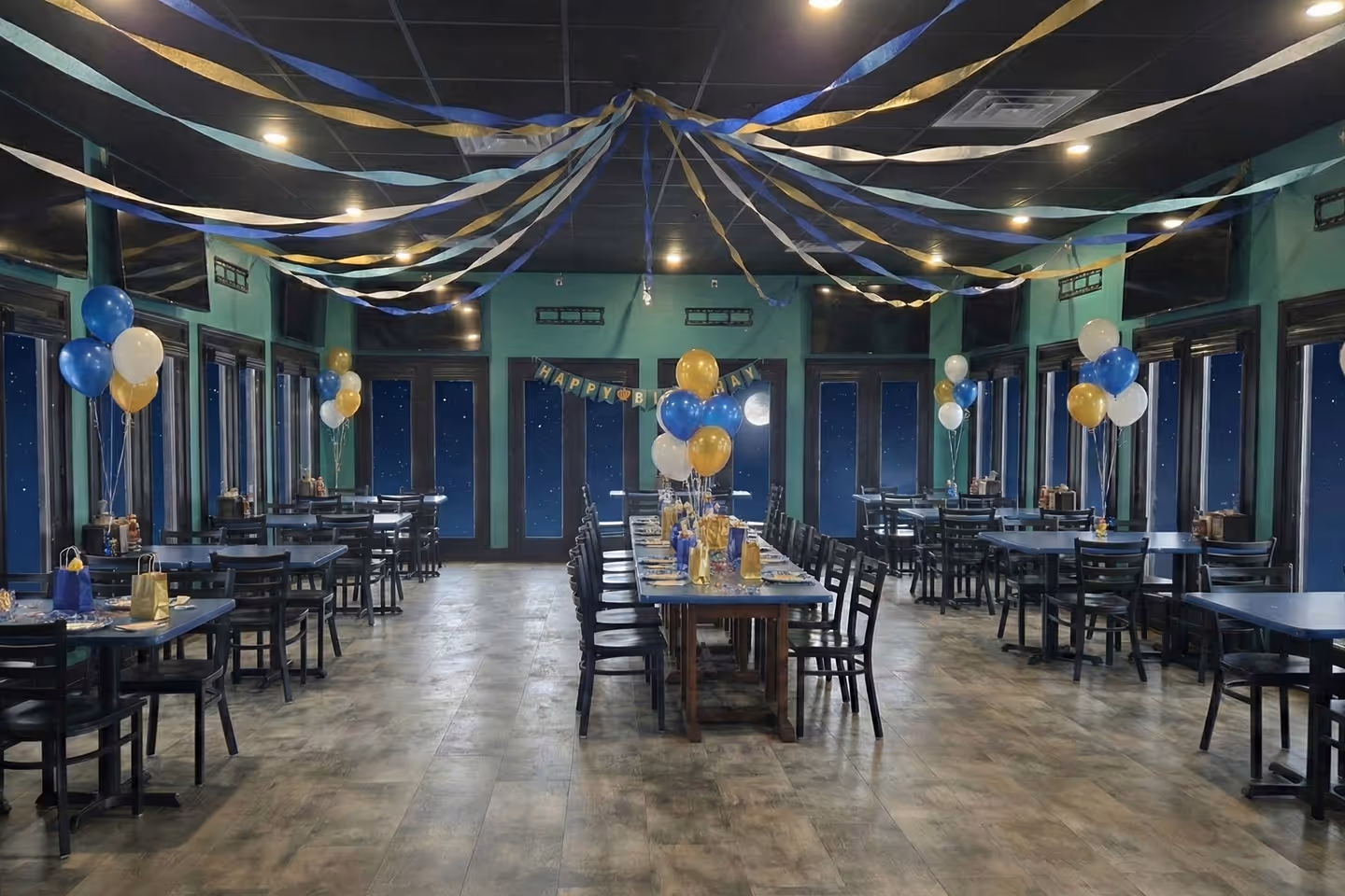 Graduation party at The Crab Shack Crofton party room