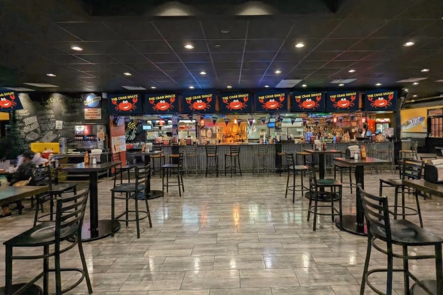 Graduation party at The Crab Shack Crofton party room