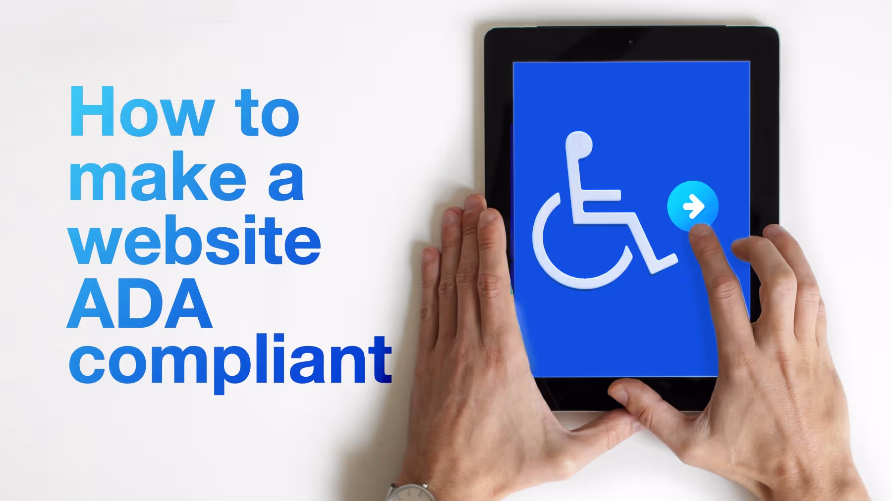 Two Ways to Meet Web Accessibility Guidelines