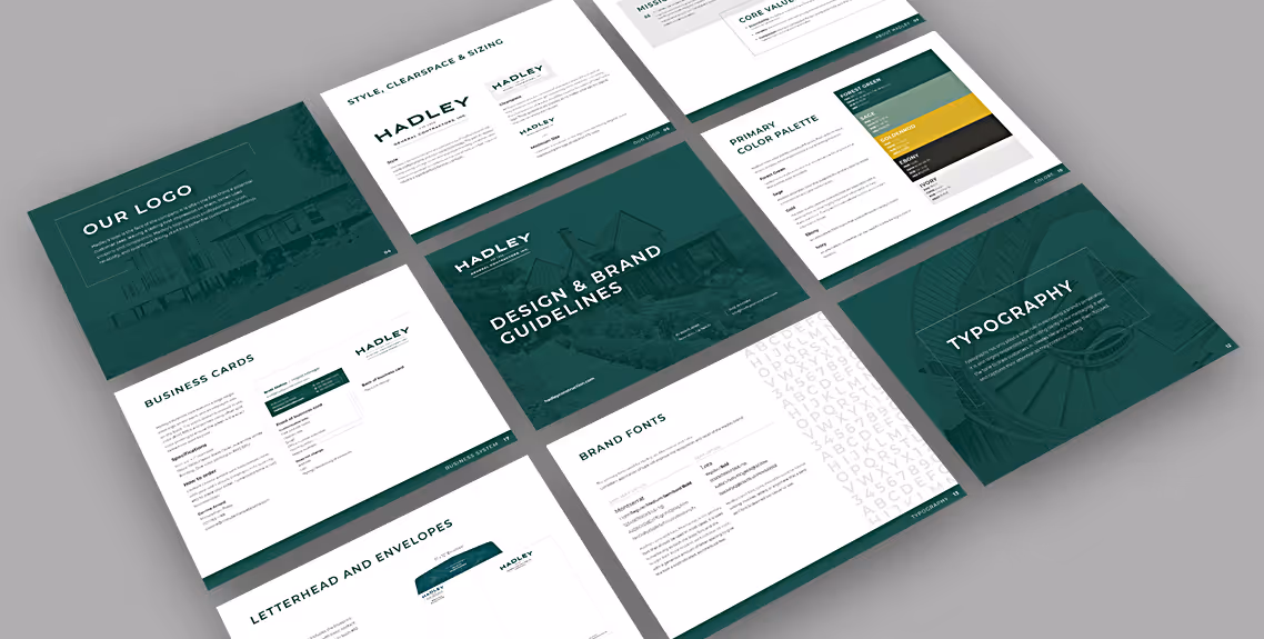 Hadley brand identity guide