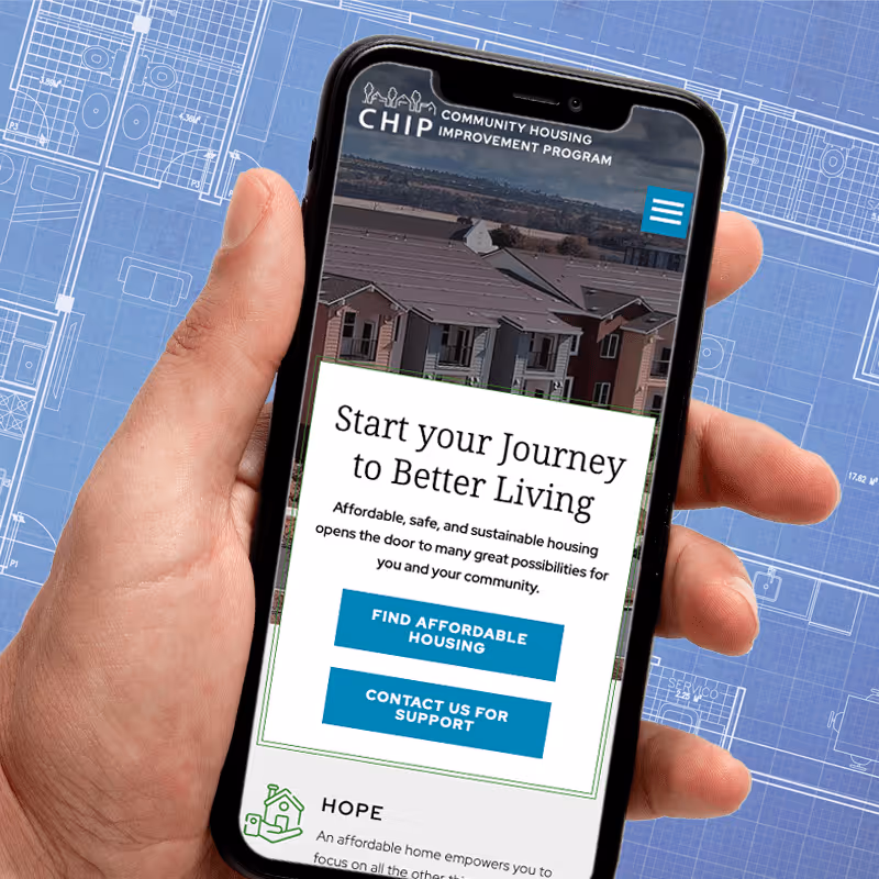 CHIP Housing Website Redesign