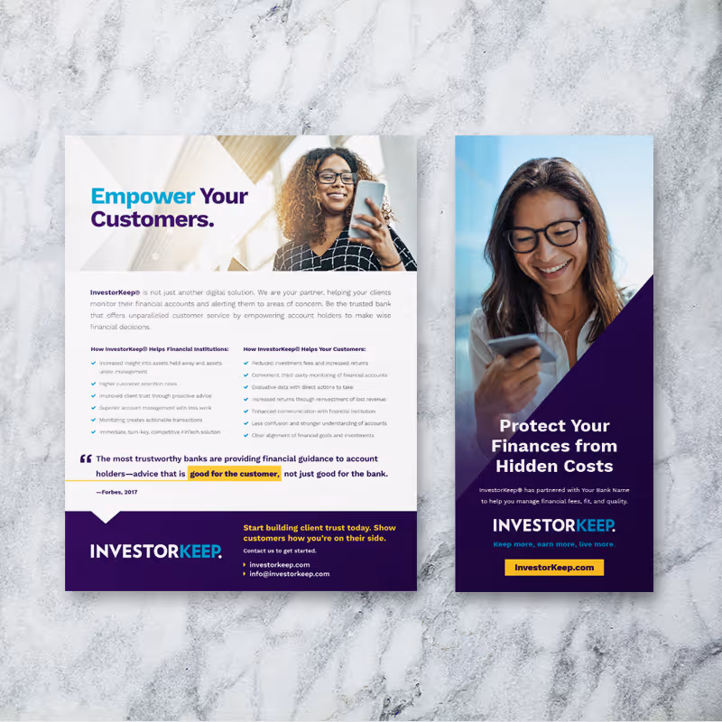 InvestorKeep Marketing Materials