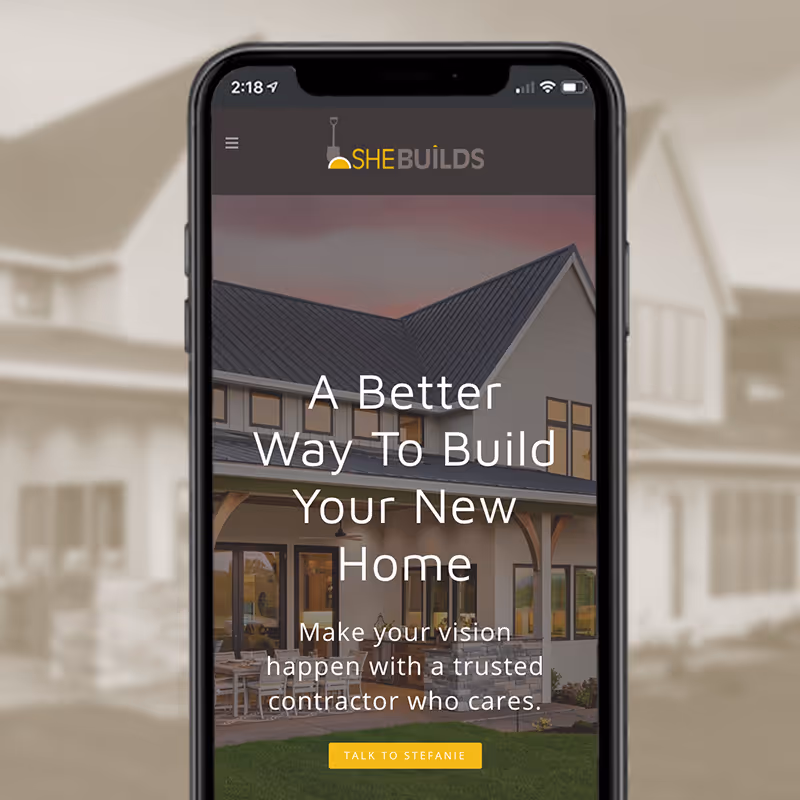 Shebuilds Website
