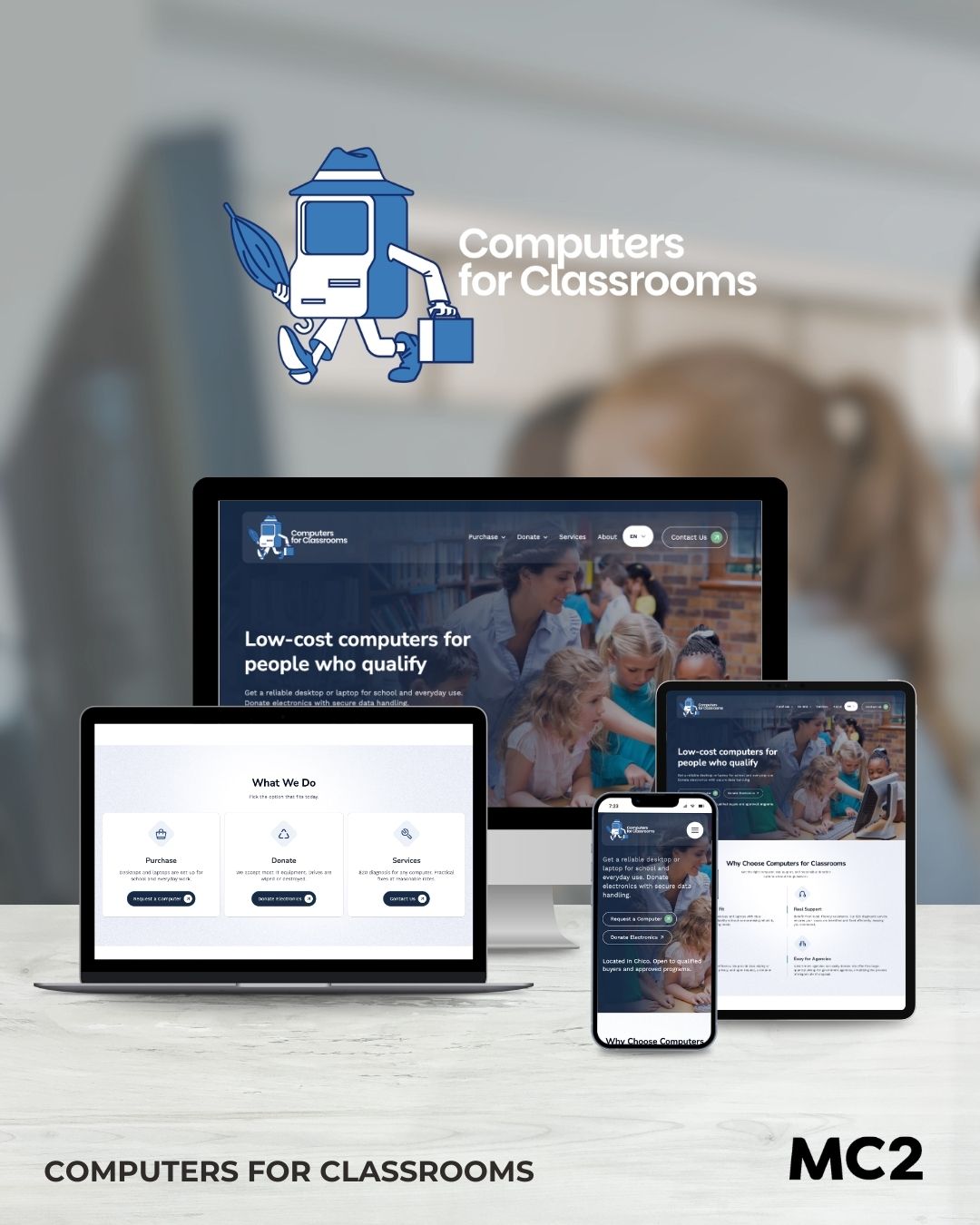 Computers for Classrooms Website