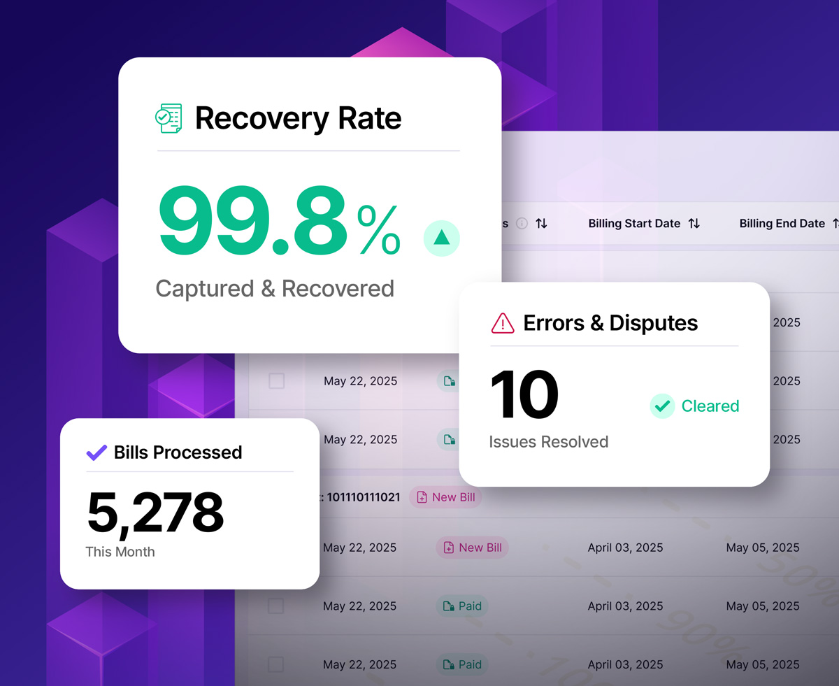 Billing & Recovery Engine dashboard