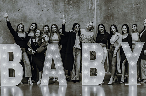 Baby Shower Venue Setup