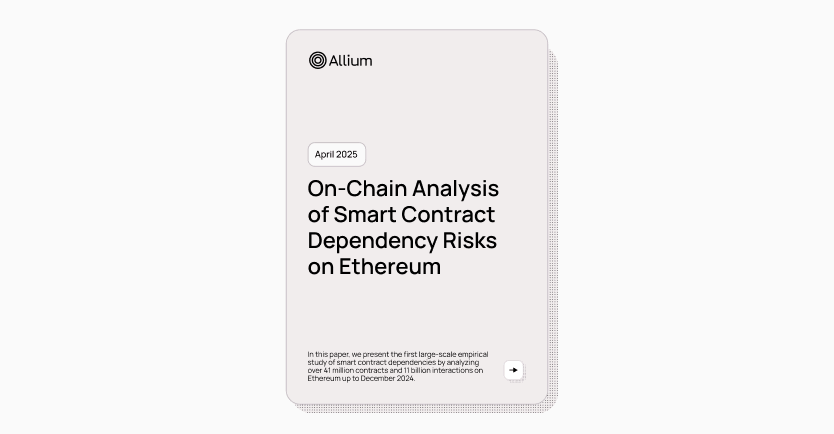 On-Chain Analysis of Smart Contract Dependency Risks on Ethereum