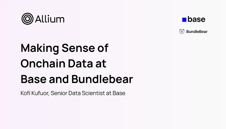 Making Sense of Onchain Data at Base and Bundlebear