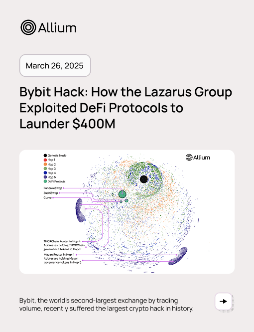 Bybit Hack: How the Lazarus Group Exploited DeFi Protocols to Launder $400M