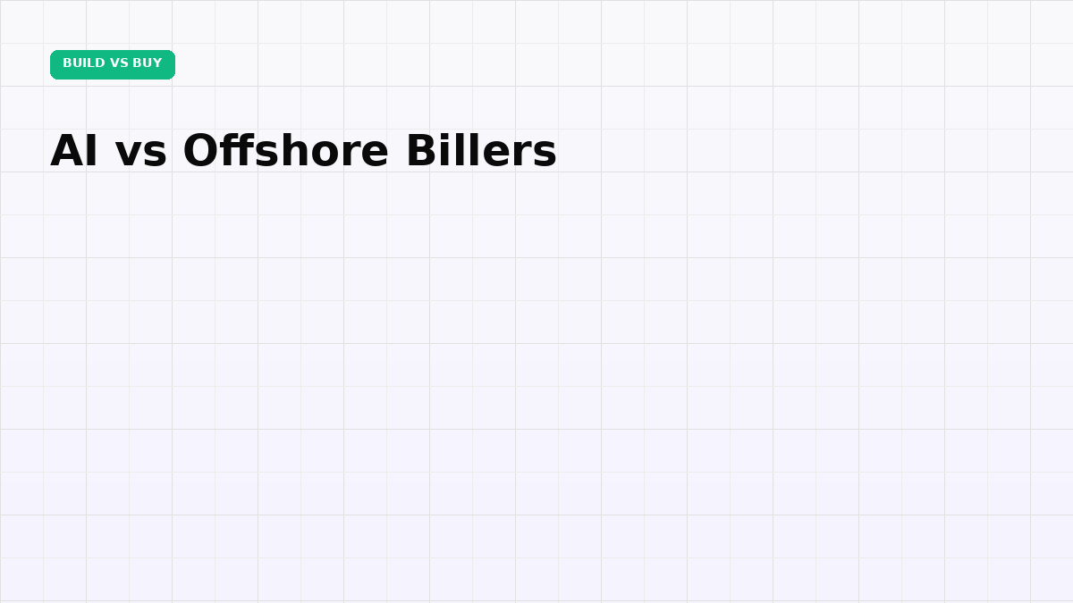 AI vs Offshore Billers: Cost, Quality, and Compliance Compared