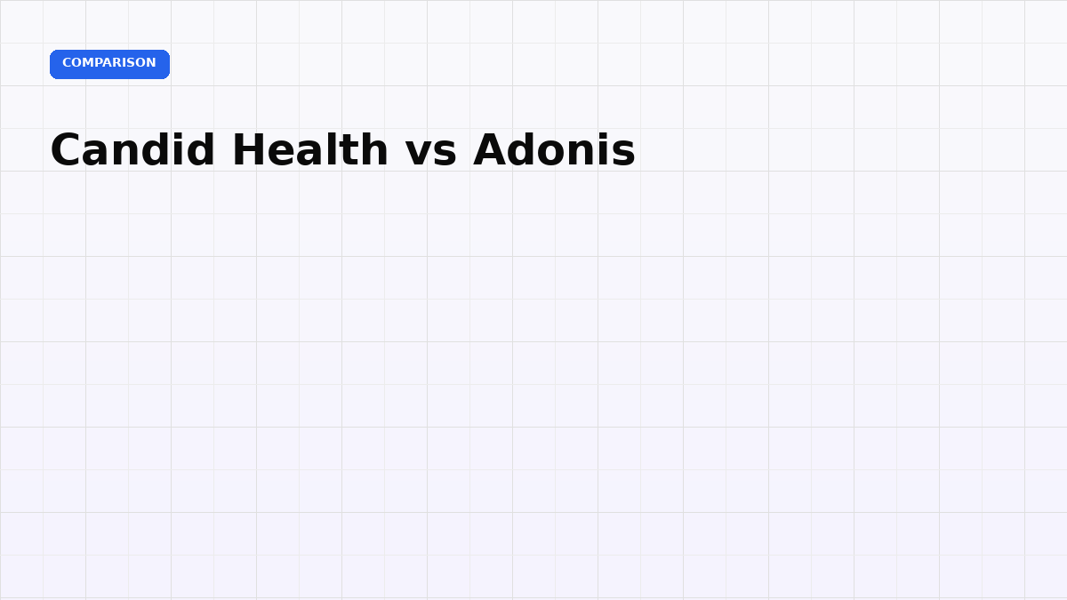 Candid Health vs Adonis: Which AI RCM Platform Fits Your Stack?