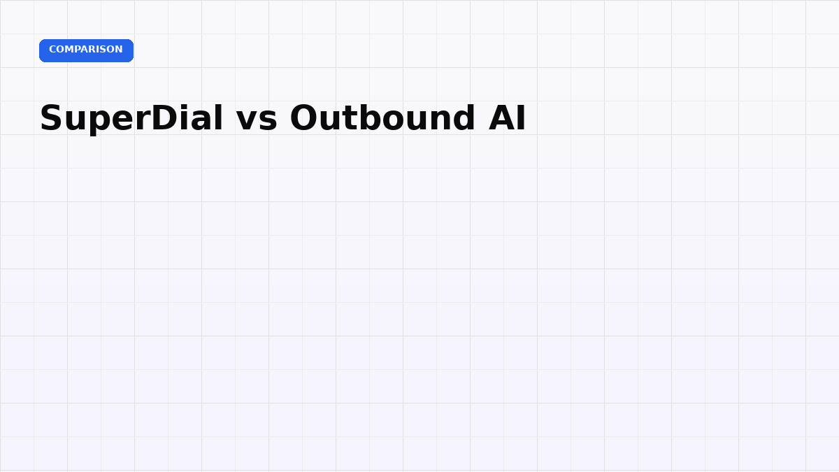 SuperDial vs Outbound AI: Voice AI for Healthcare Compared