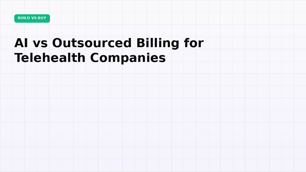 AI vs Outsourced Billing for Telehealth Companies