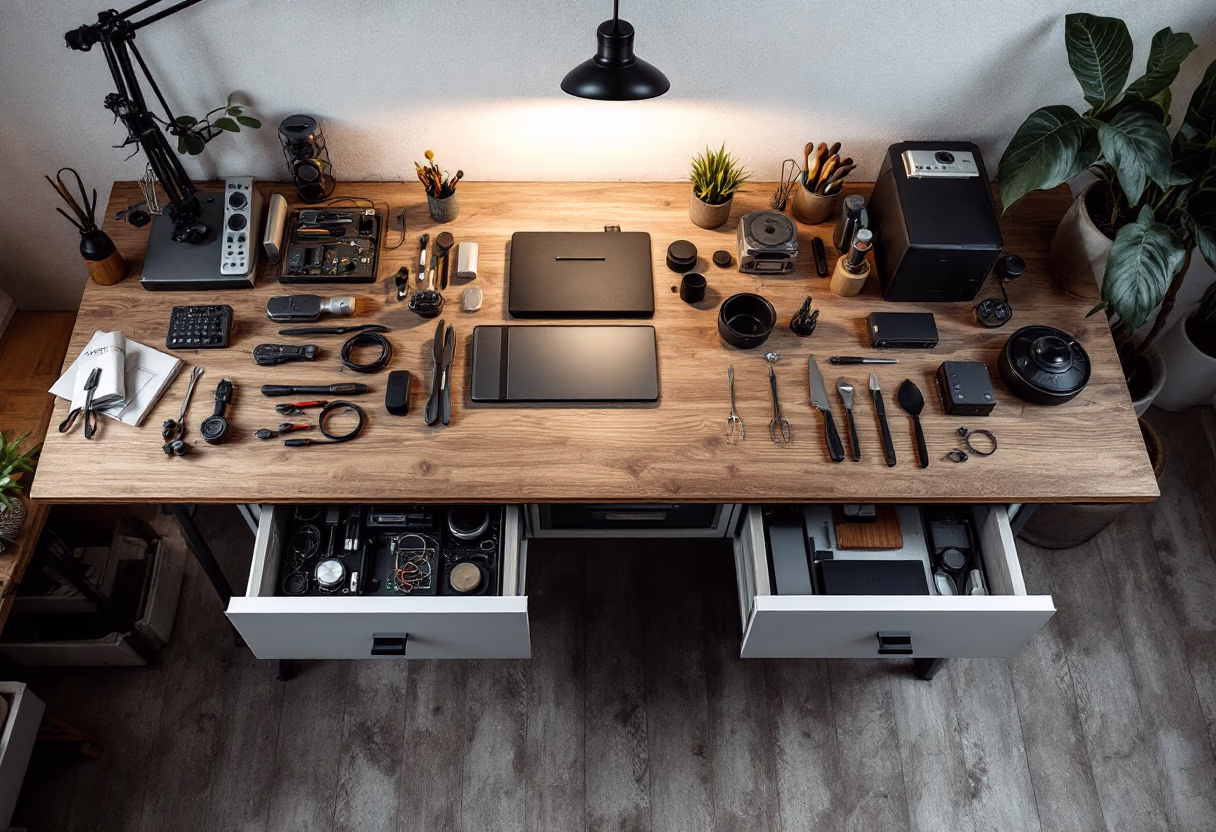 [background image] electronics workbench (for a directtoconsumer electronics brand)