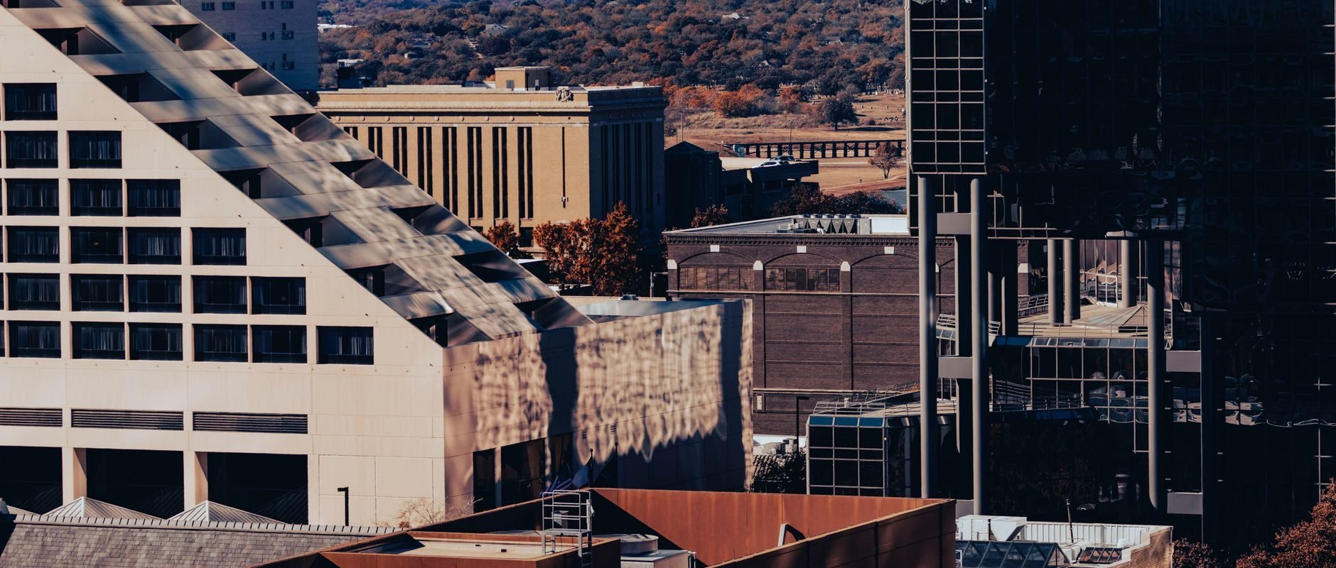 City view representing Fort Worth, TX