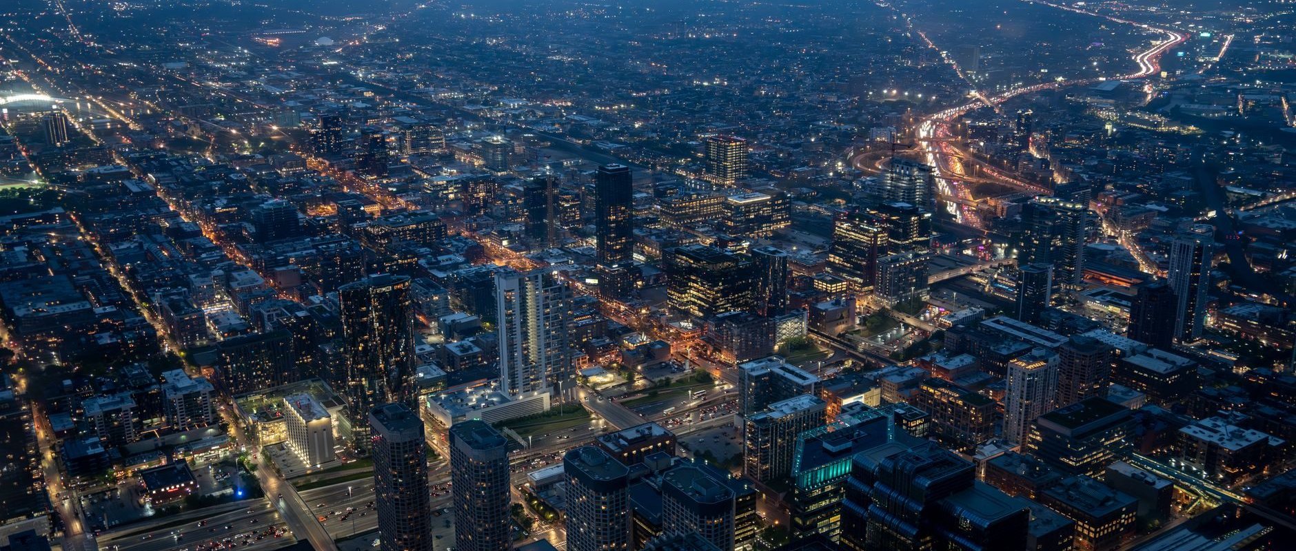 Aerial city view representing Phoenix, AZ