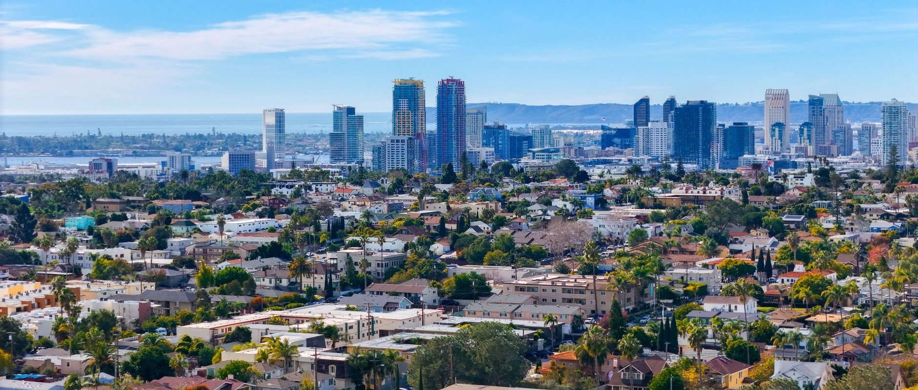 City skyline representing San Diego, CA