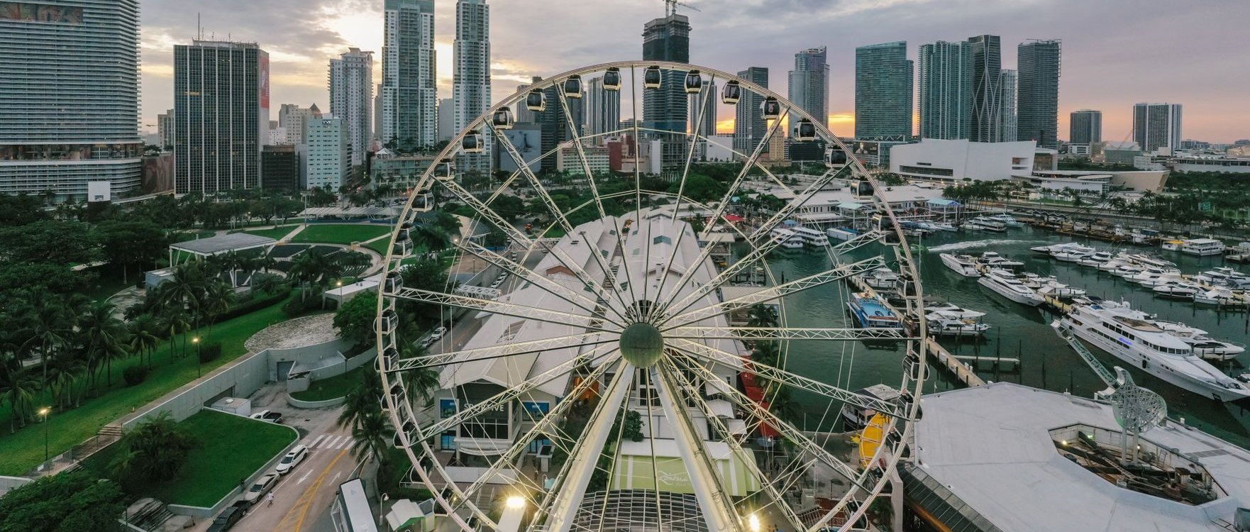 City skyline representing Miami, FL