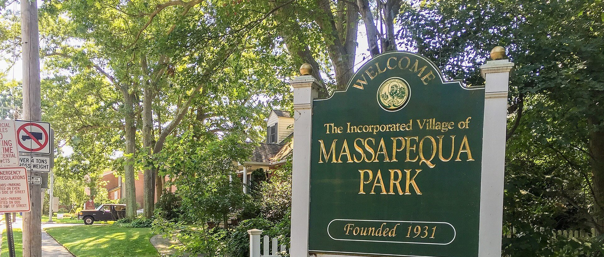 Park in Massapequa Park, NY