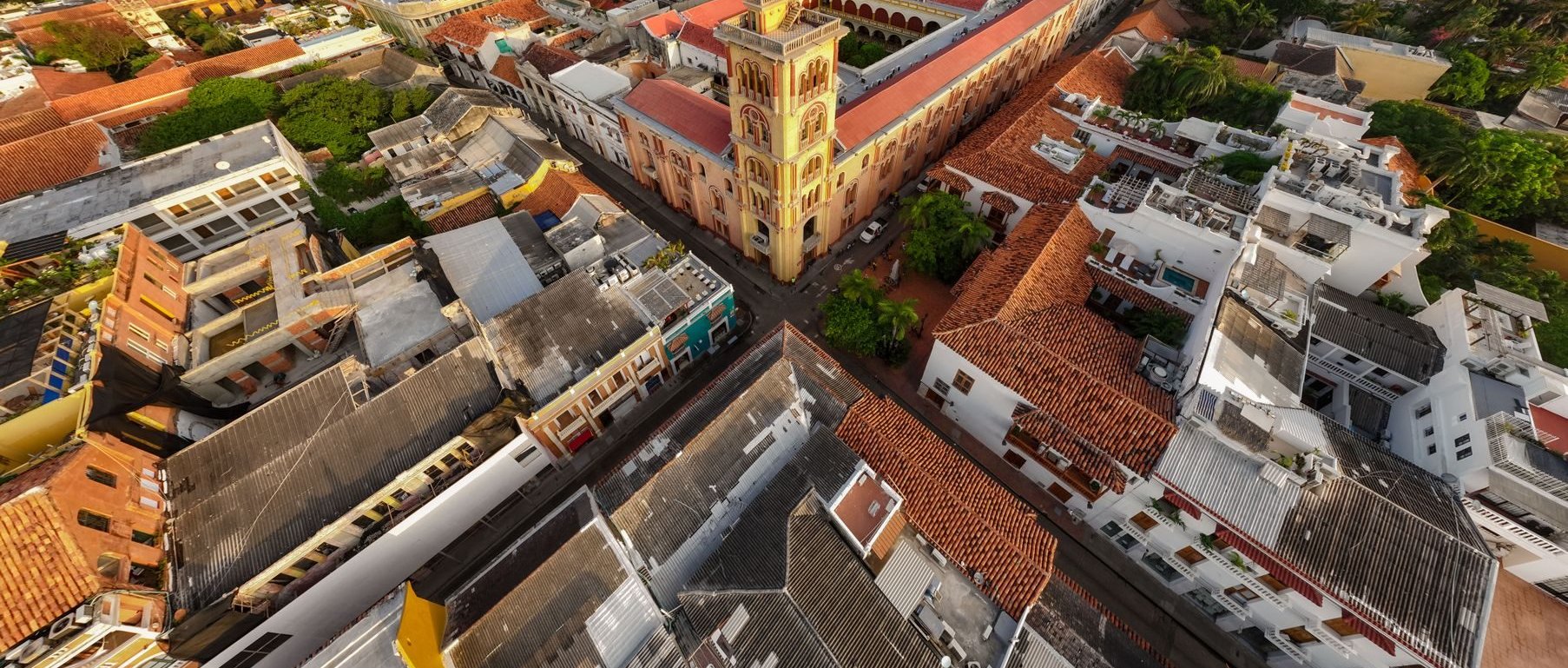 Aerial city view representing Sahuarita, AZ