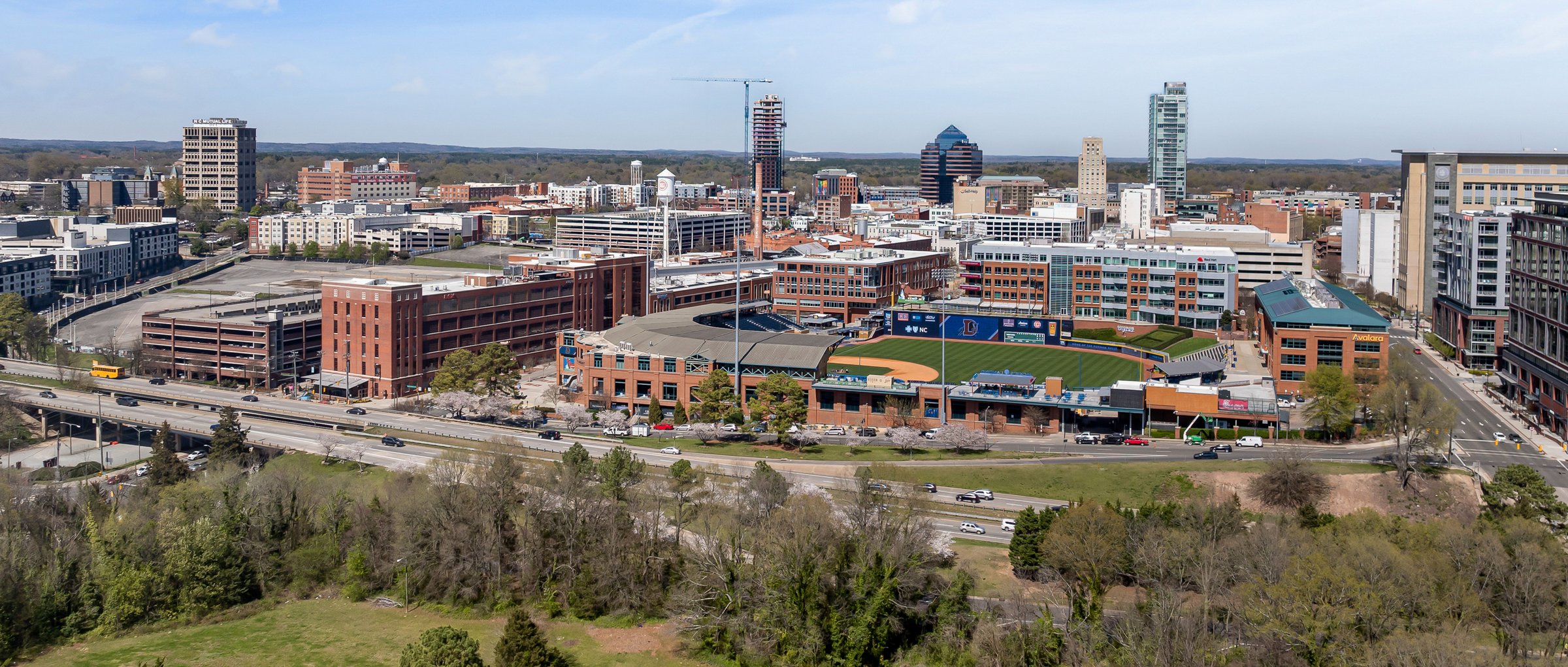 Aerial View representing Davidson, NC