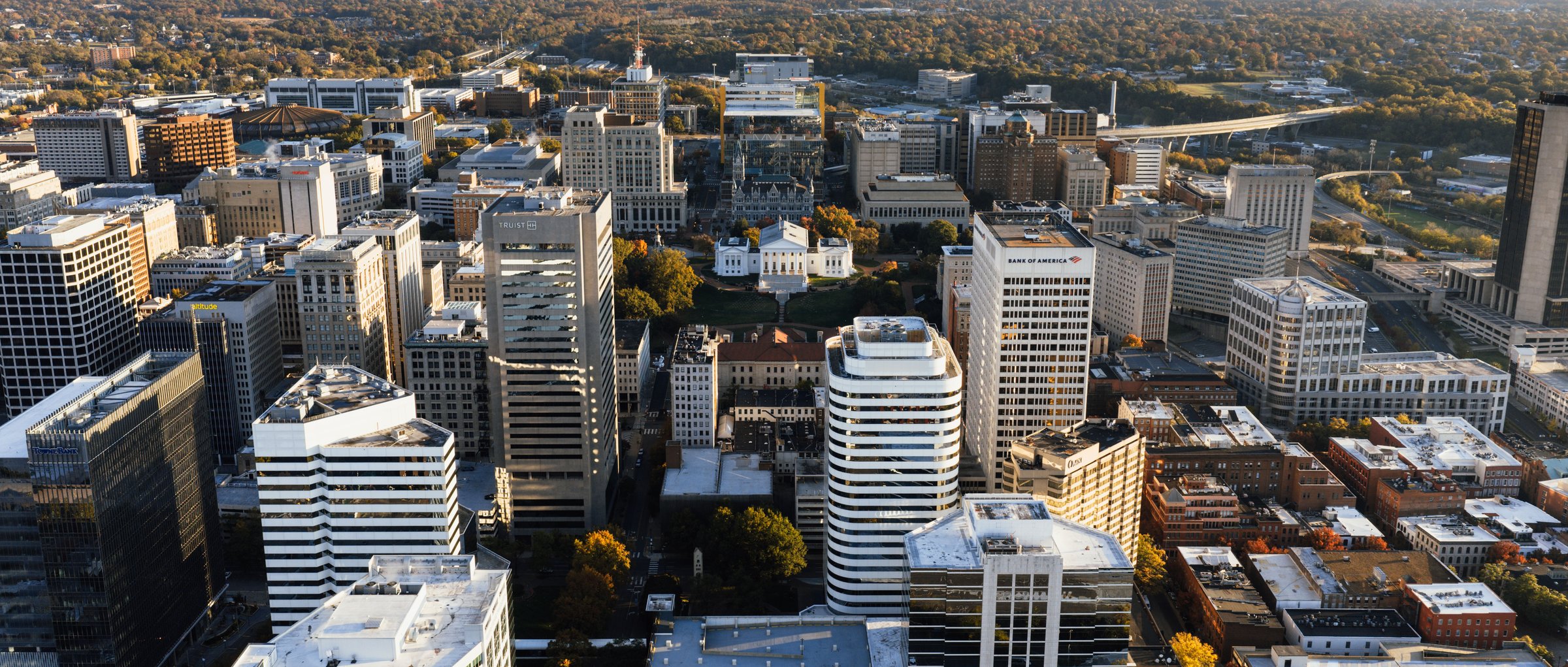 Aerial View representing Brookhaven, GA