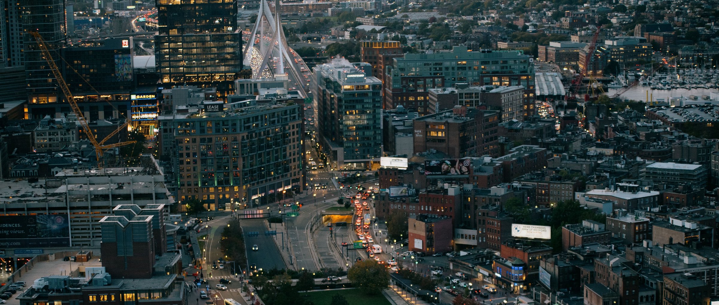 Aerial View representing Boston, MA