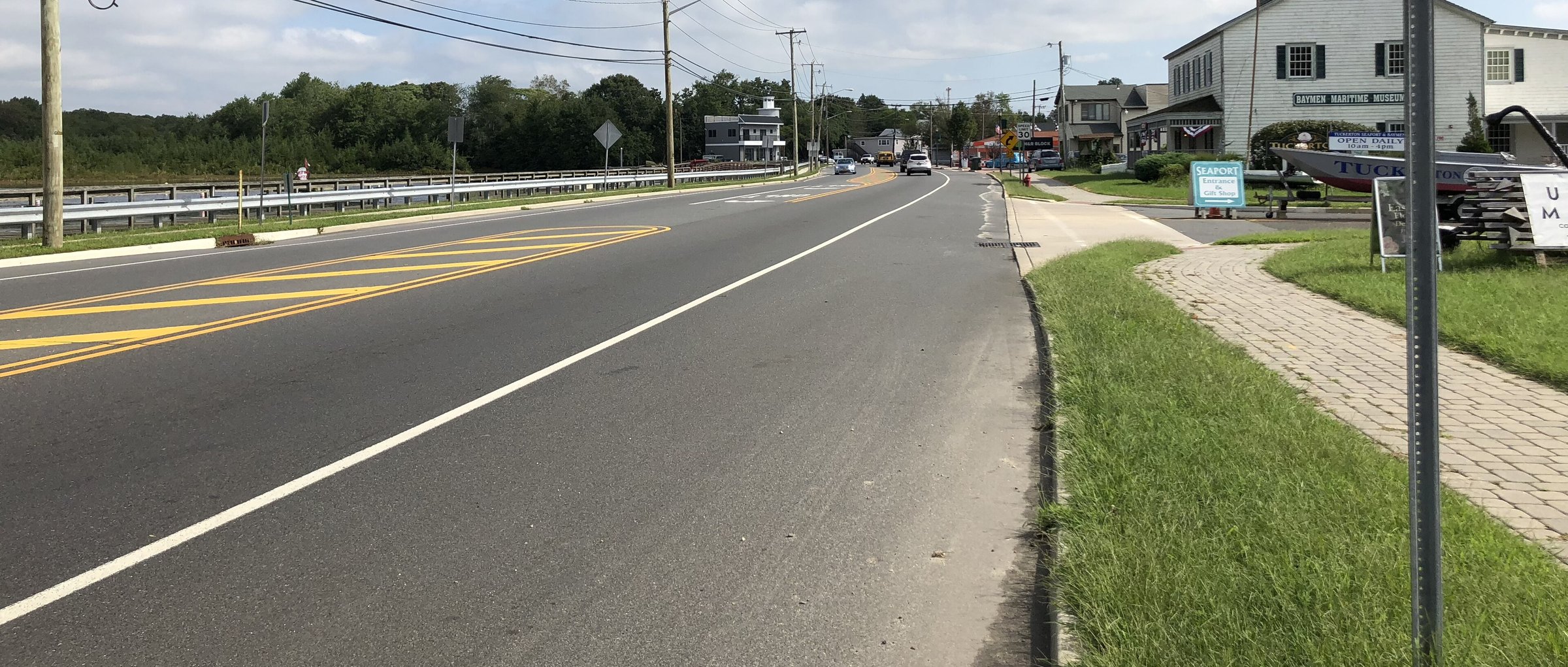 Downtown of Mystic Island, NJ