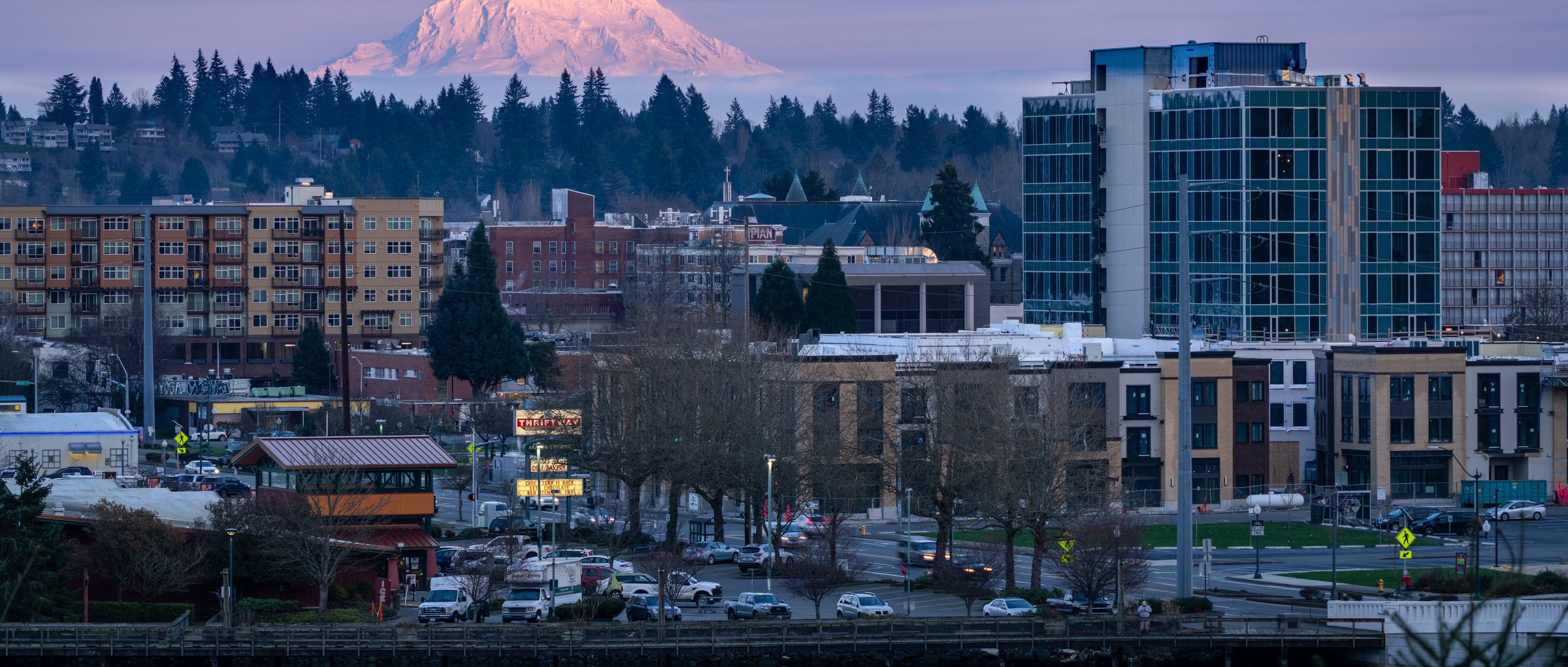 Scenic view representing Lake Forest Park, WA