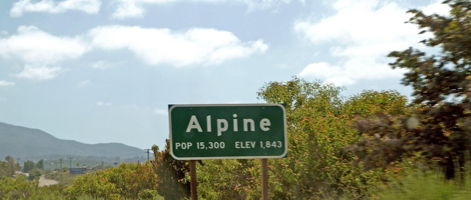 Retirement in Alpine, CA