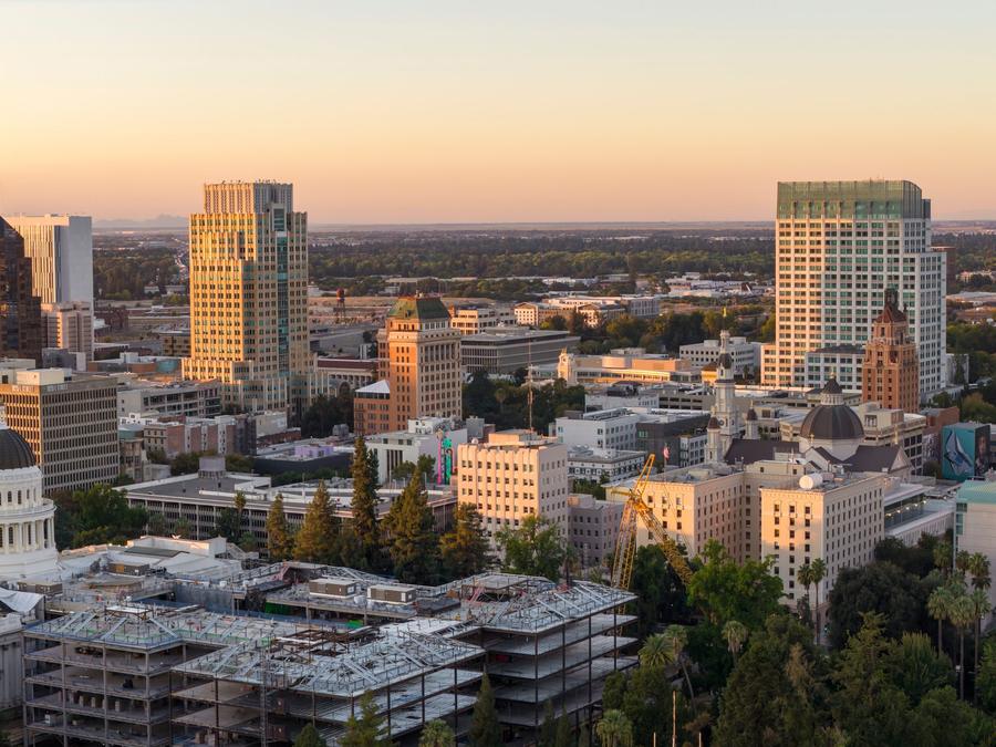 Aerial View representing Burbank, CA