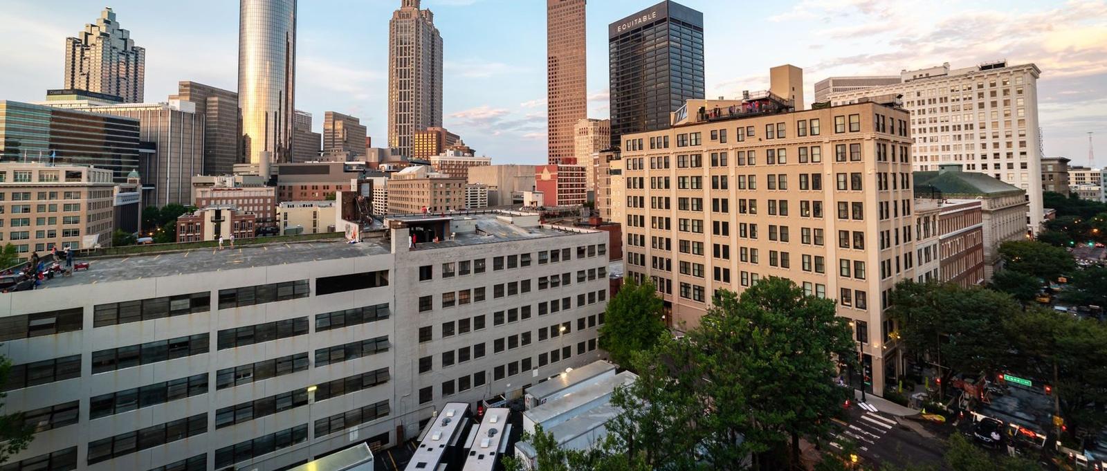 City skyline representing Atlanta, GA